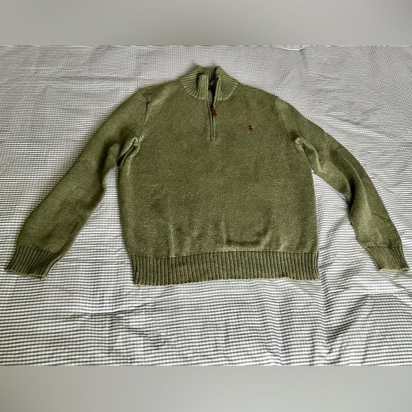 Ralph Lauren green sweater EUC - Picture 3 of 8